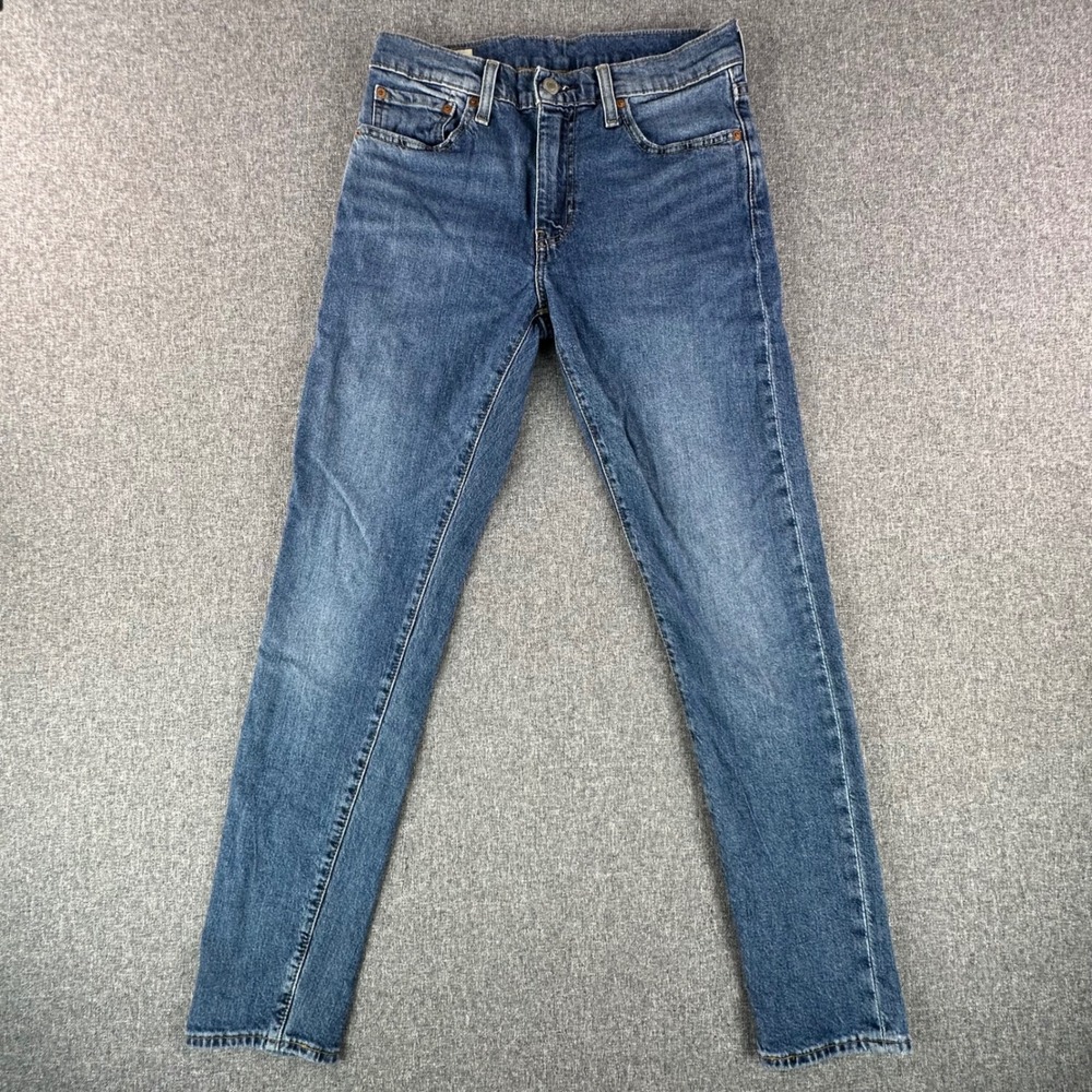 Levi's Jeans Mens 29x32 512 Slim Taper Blue WaterLess Stretch Denim